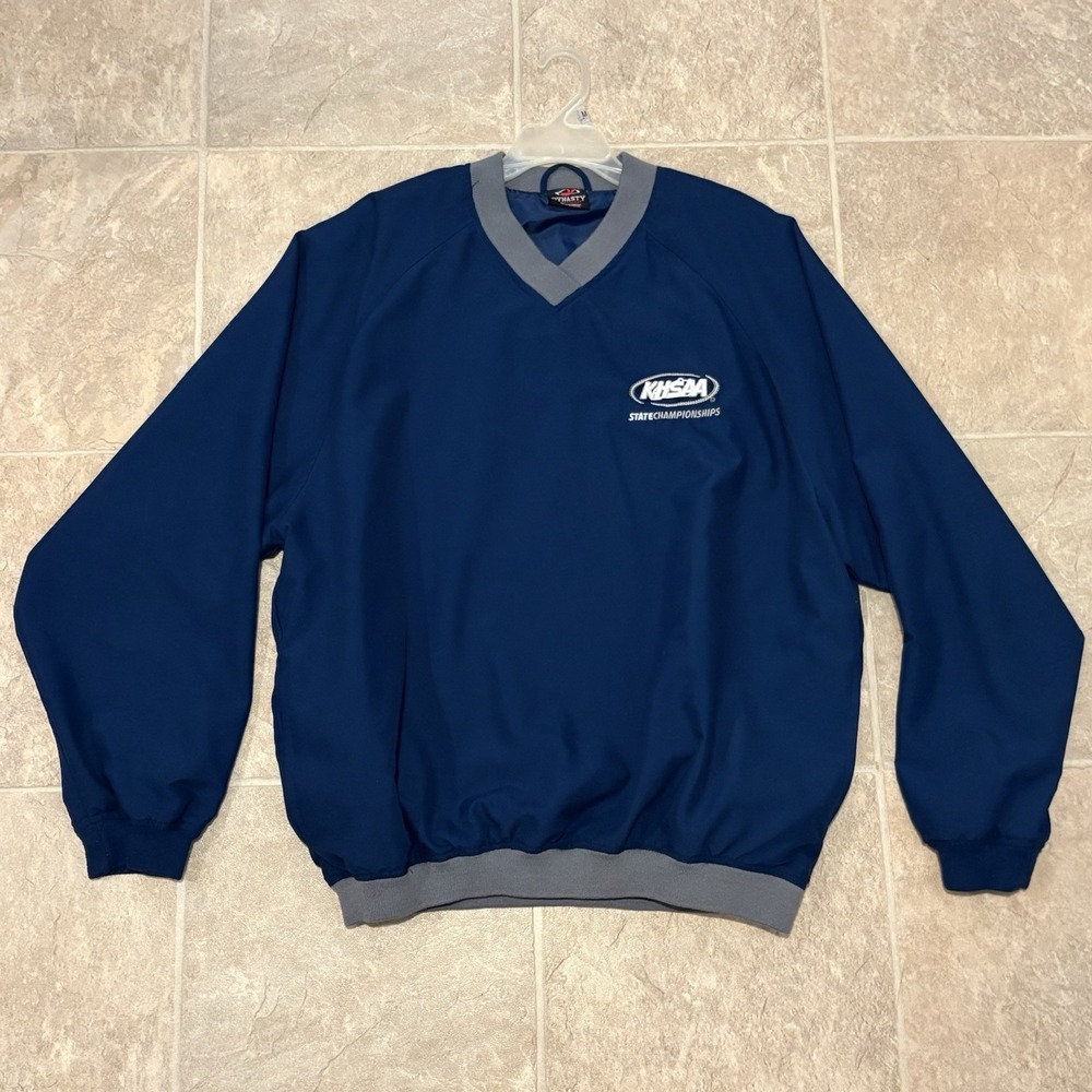 Dynasty‎ KHSAA State Championships V-neck Pullover Windbreaker Men's Medium